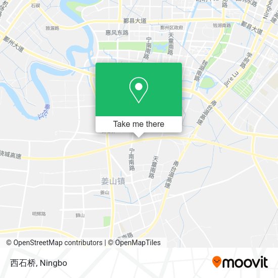 西石桥 map