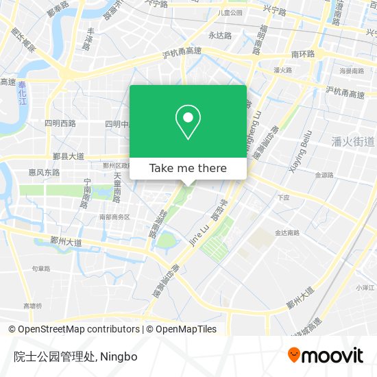 院士公园管理处 map