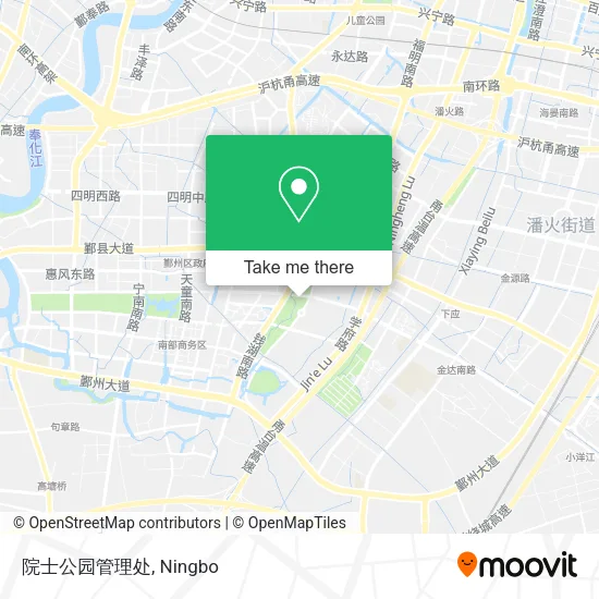 院士公园管理处 map