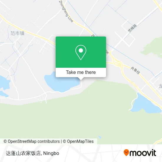达蓬山农家饭店 map