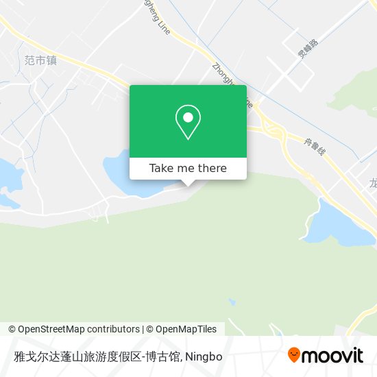 雅戈尔达蓬山旅游度假区-博古馆 map