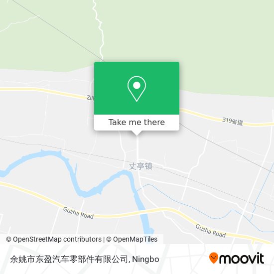 余姚市东盈汽车零部件有限公司 map