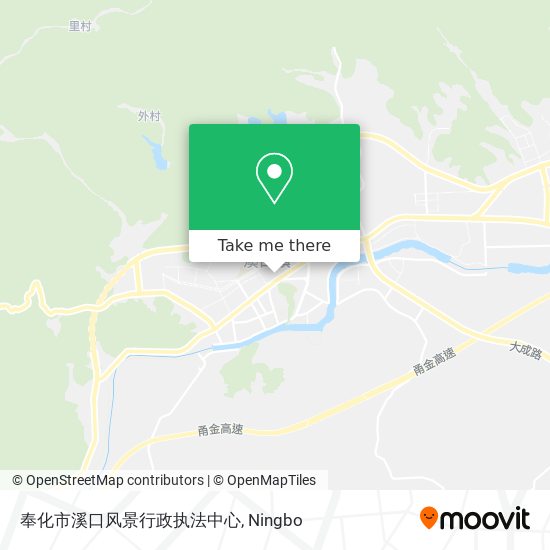 奉化市溪口风景行政执法中心 map