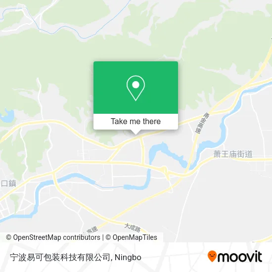 宁波易可包装科技有限公司 map