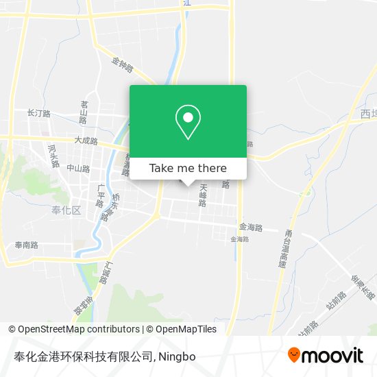 奉化金港环保科技有限公司 map