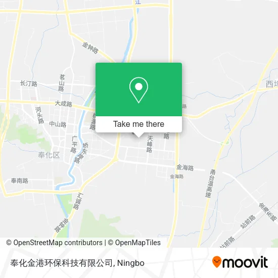 奉化金港环保科技有限公司 map