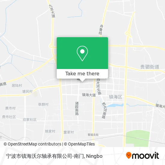 宁波市镇海沃尔轴承有限公司-南门 map