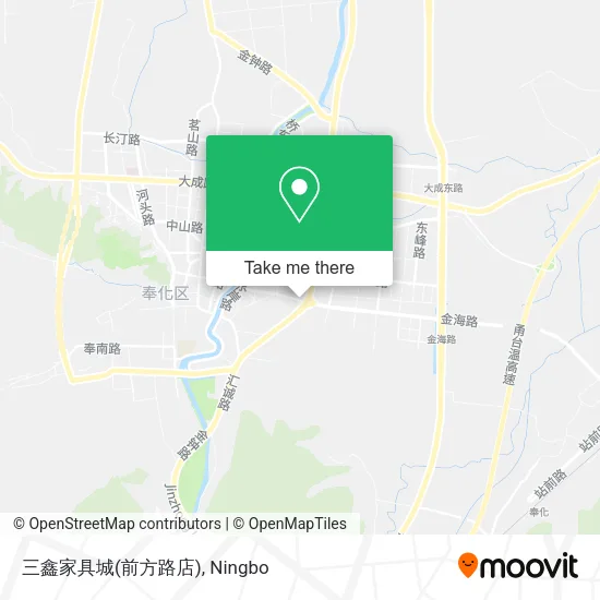 三鑫家具城(前方路店) map