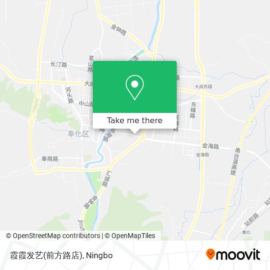 霞霞发艺(前方路店) map