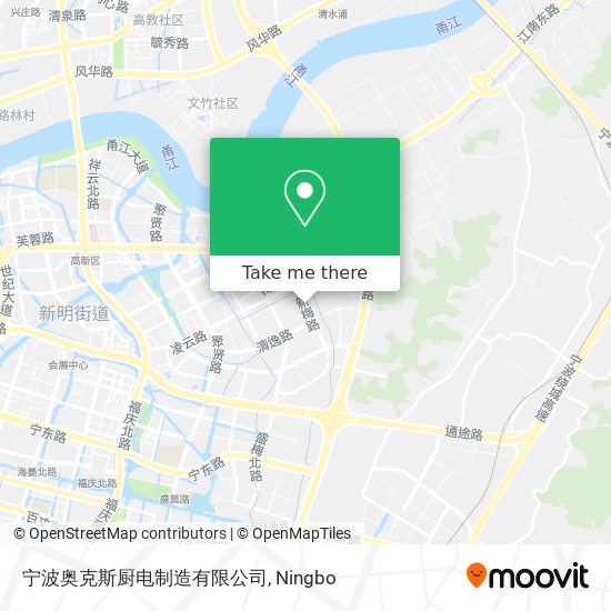 宁波奥克斯厨电制造有限公司 map