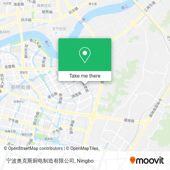 宁波奥克斯厨电制造有限公司 map