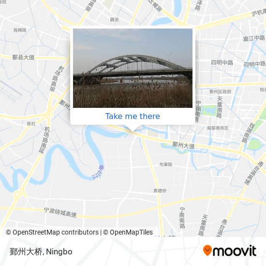 鄞州大桥 map