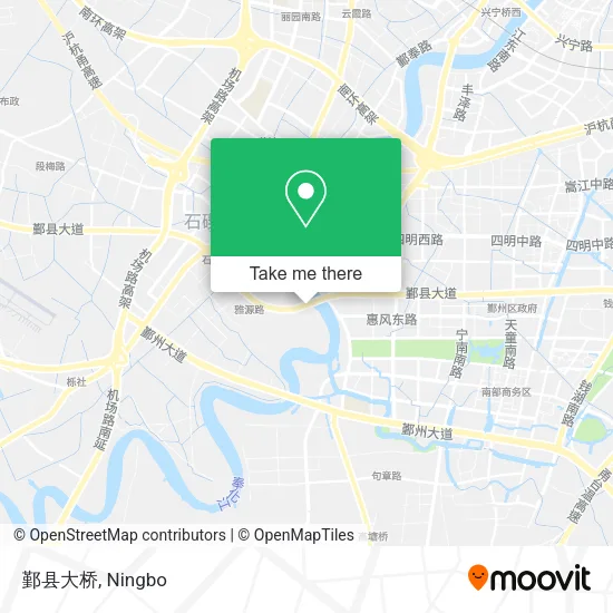 鄞县大桥 map