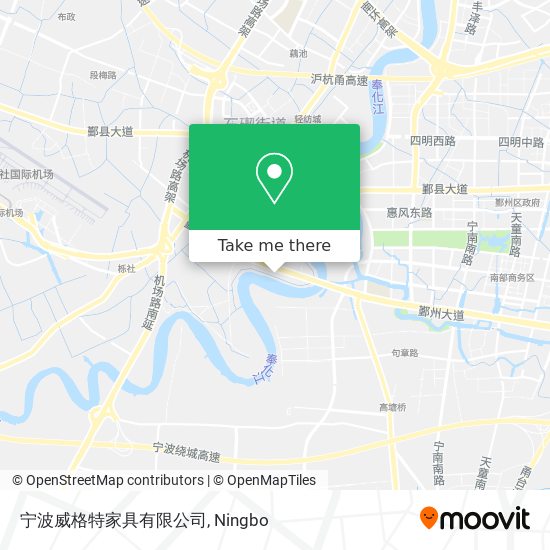 宁波威格特家具有限公司 map