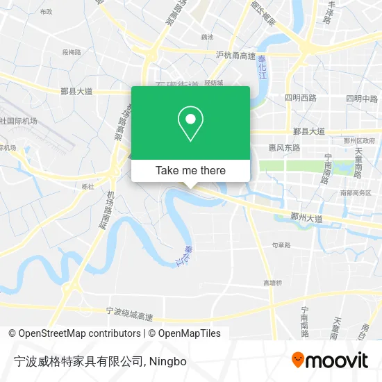 宁波威格特家具有限公司 map