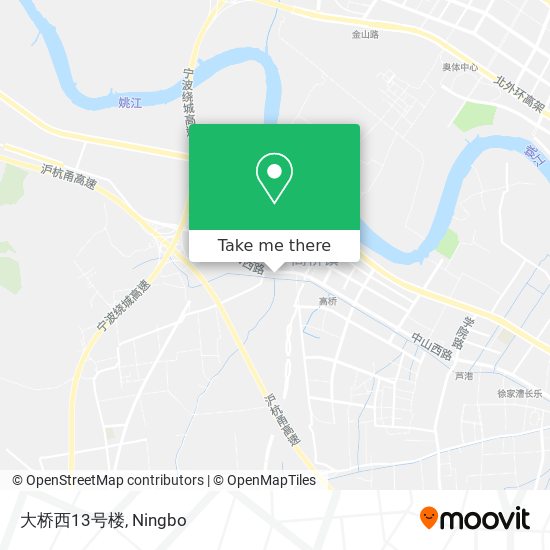 大桥西13号楼 map