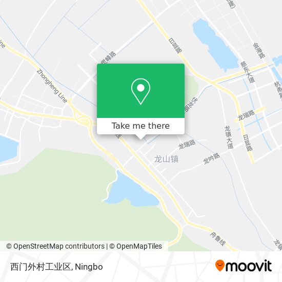 西门外村工业区 map