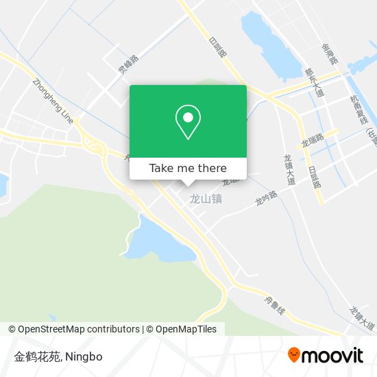 金鹤花苑 map