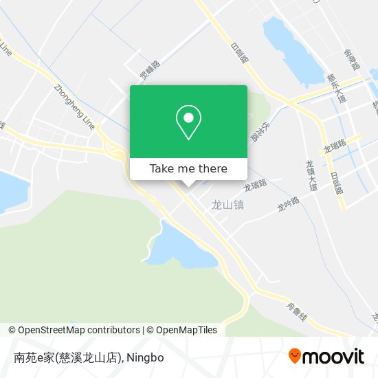南苑e家(慈溪龙山店) map