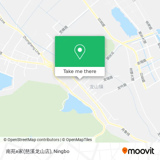 南苑e家(慈溪龙山店) map