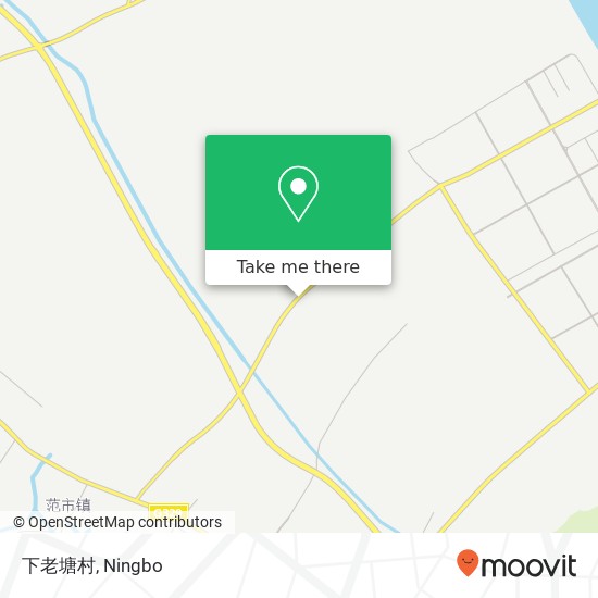 下老塘村 map