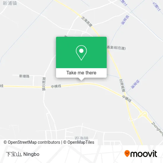 下宝山 map