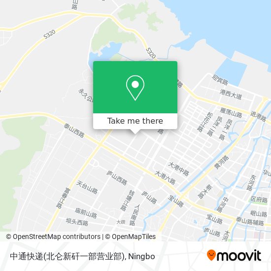 中通快递(北仑新矸一部营业部) map