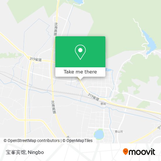 宝峯宾馆 map