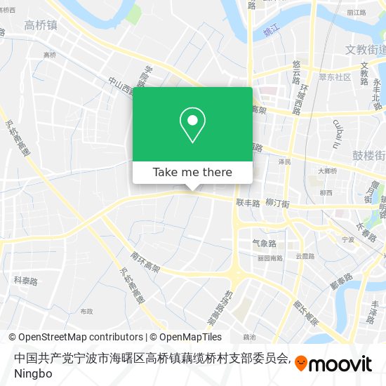 中国共产党宁波市海曙区高桥镇藕缆桥村支部委员会 map