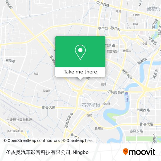 圣杰奥汽车影音科技有限公司 map