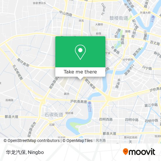 华龙汽保 map