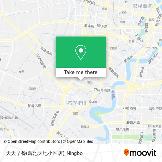 天天早餐(藕池天地小区店) map