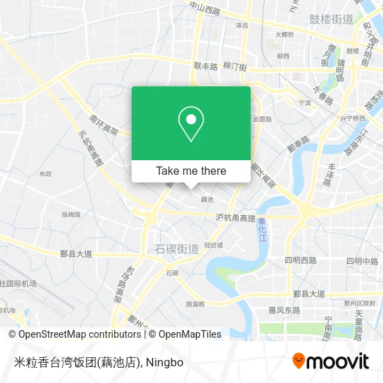 米粒香台湾饭团(藕池店) map