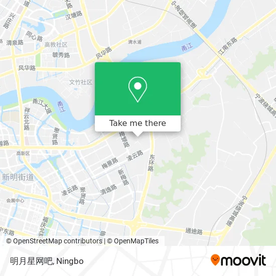 明月星网吧 map