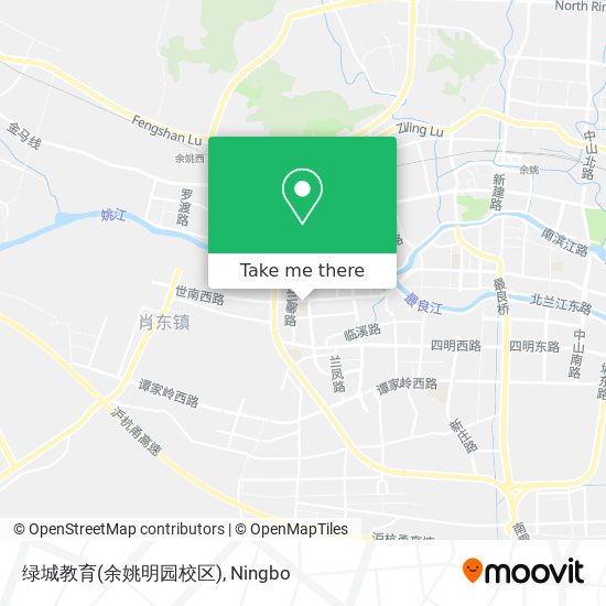 绿城教育(余姚明园校区) map
