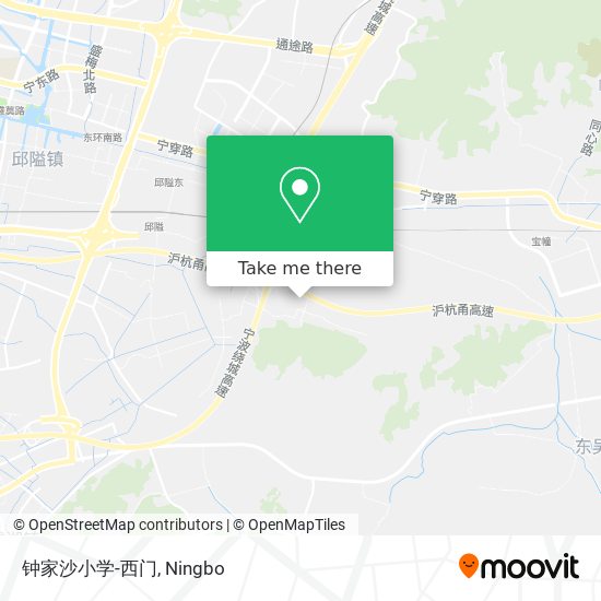 钟家沙小学-西门 map