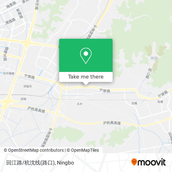 回江路/杭沈线(路口) map