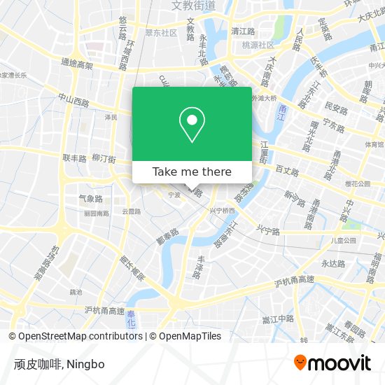 顽皮咖啡 map