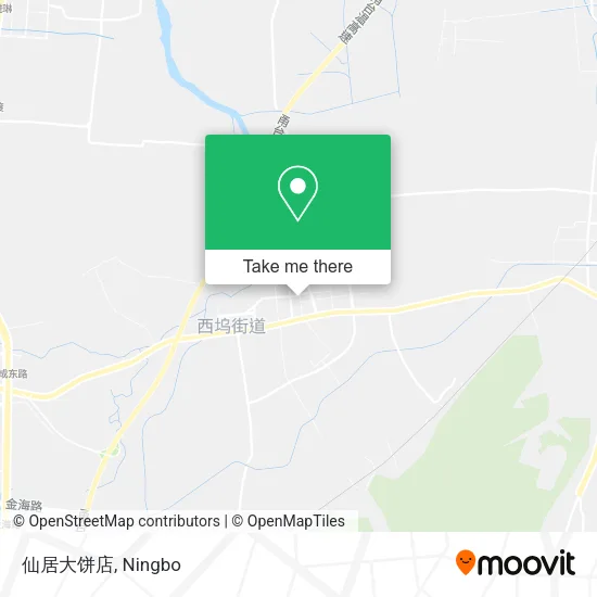 仙居大饼店 map