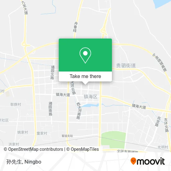 孙先生 map