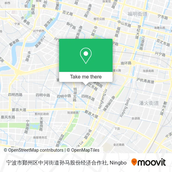 宁波市鄞州区中河街道孙马股份经济合作社 map