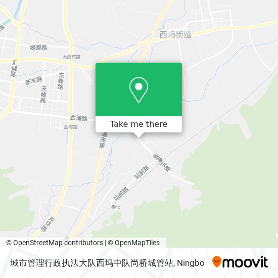 城市管理行政执法大队西坞中队尚桥城管站 map