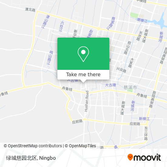 绿城慈园北区 map