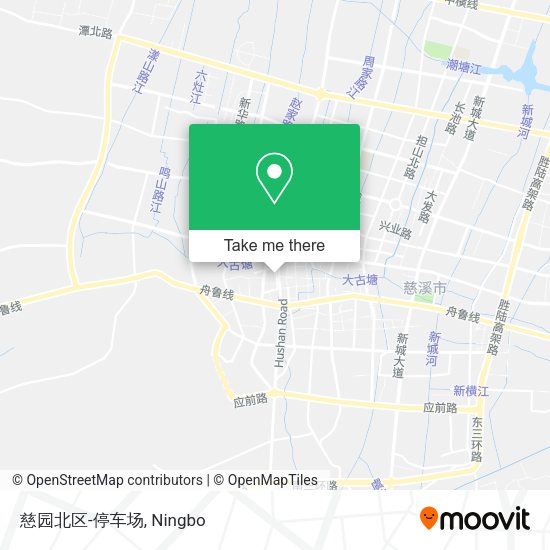 慈园北区-停车场 map