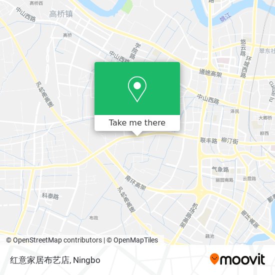 红意家居布艺店 map