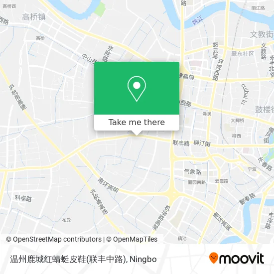 温州鹿城红蜻蜓皮鞋(联丰中路) map