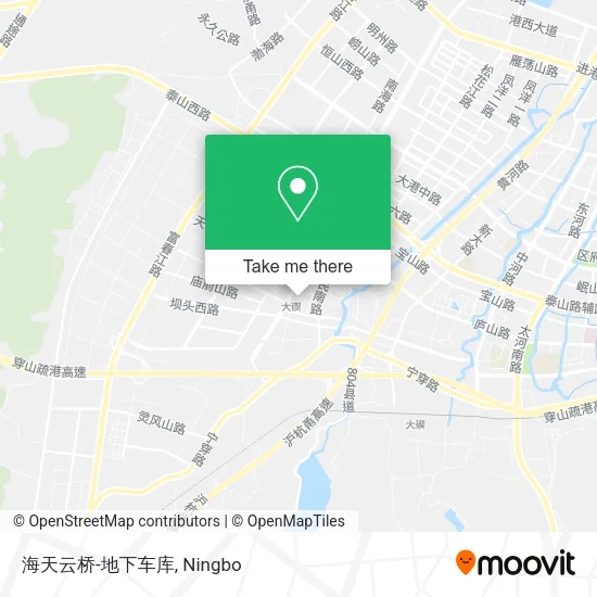 海天云桥-地下车库 map