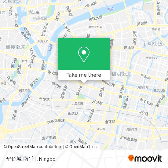 华侨城-南1门 map