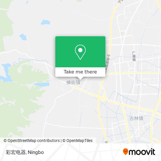 彩宏电器 map