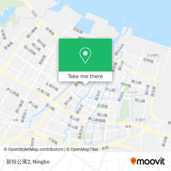 新恒公寓2 map